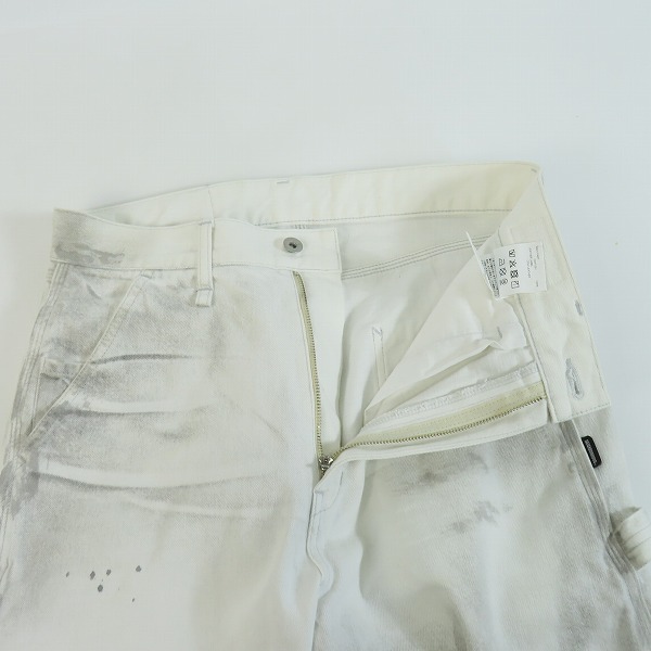 実際に弊社で買取させて頂いたNEIGHBORHOOD/ネイバーフッド 22AW WHITE PAINTER PT/ホワイト ペインター パンツ 222YTNH-PTM03/Mの画像 2枚目