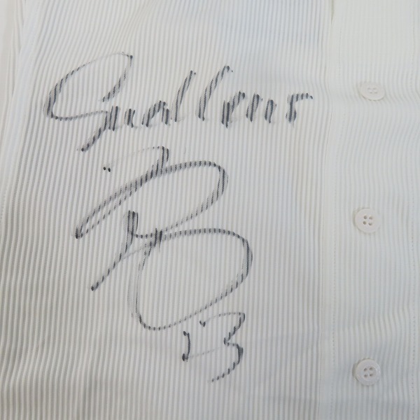 実際に弊社で買取させて頂いたデサント×ビームス NPBマーク/プロコレ 東京ヤクルトスワローズ  レプリカユニフォーム #23青木/Lの画像 8枚目