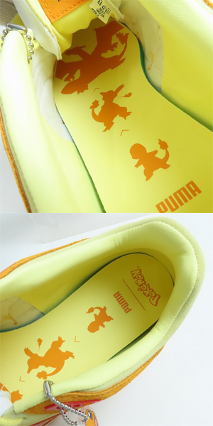 実際に弊社で買取させて頂いた【未使用】Pokmon × Puma ポケモン × プーマ SLIPSTREAM CHARMANDER 387686-01/27.5の画像 4枚目