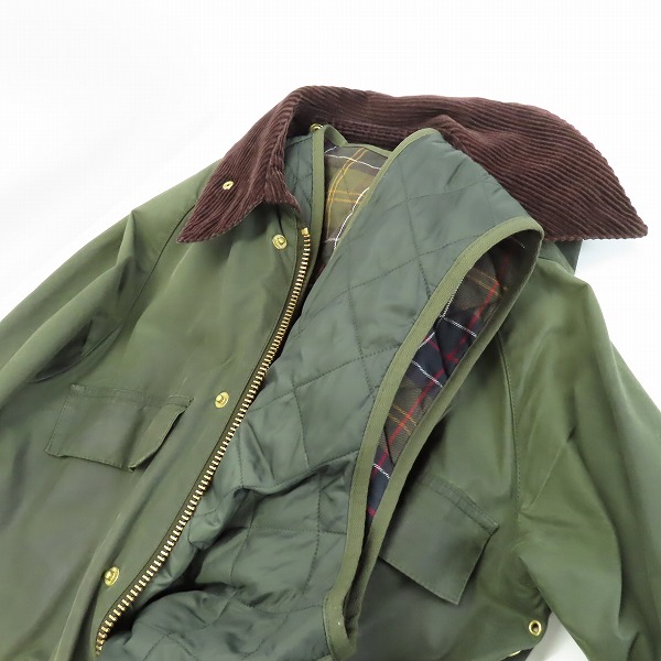 実際に弊社で買取させて頂いたBarbour/バブアー BEDALE/ビデイル オリジナル ジャケット ライナー付き 1802153/36の画像 2枚目