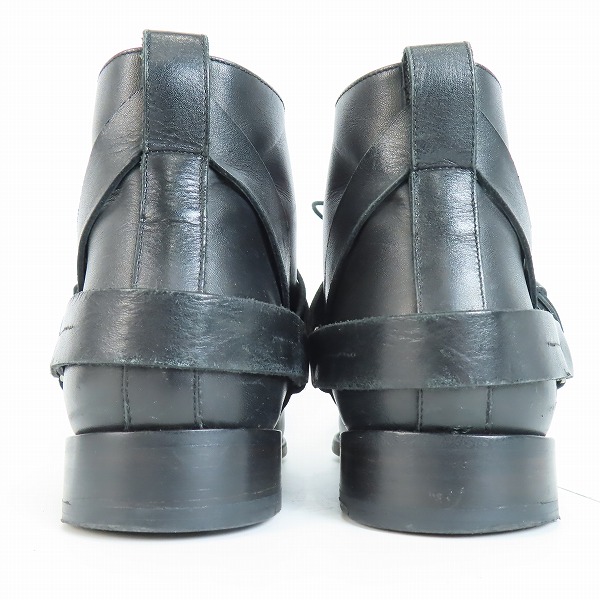 実際に弊社で買取させて頂いたDior homme/ディオールオム クリス期 ショートブーツ 10HBM /42の画像 1枚目