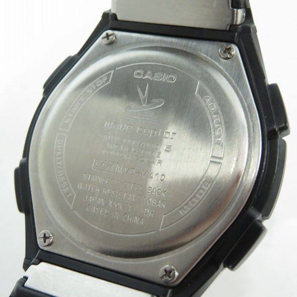 実際に弊社で買取させて頂いたCASIO/カシオ WAVE CEPTOR ウェーブセプター 時計/ウォッチ WVQ-M410の画像 3枚目