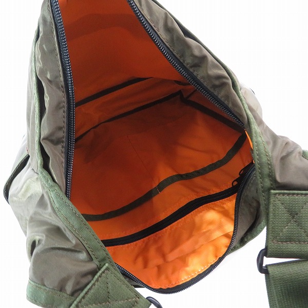 実際に弊社で買取させて頂いたBRIEFING/ブリーフィング ショルダーバッグ カーキの画像 5枚目