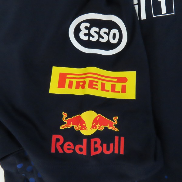 実際に弊社で買取させて頂いたPUMA/プーマ RBR レッドブル レーシング ポロシャツ 2021/763111-01/Lの画像 7枚目