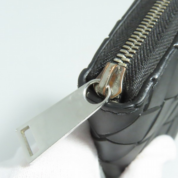 実際に弊社で買取させて頂いたBOTTEGA VENETA/ボッテガヴェネタ マキシイント 長財布 ラウンドファスナー の画像 7枚目