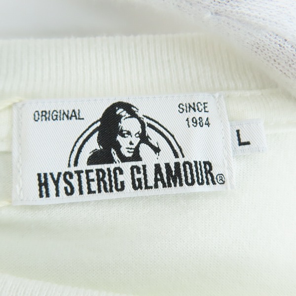 実際に弊社で買取させて頂いた【未使用】HYSTERIC GLAMOUR/ヒステリックグラマー HYS FANTASIES 半袖 プリント Tシャツ 02212CT09400/Lの画像 2枚目