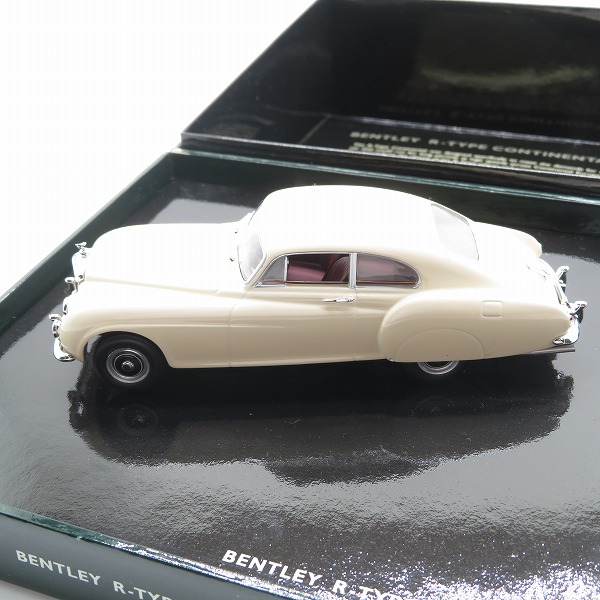 実際に弊社で買取させて頂いたMINICHAMPS/ミニチャンプス 1/43  ベントレー R-タイプ コンチネンタル 1954 アイボリー ミニカーの画像 2枚目