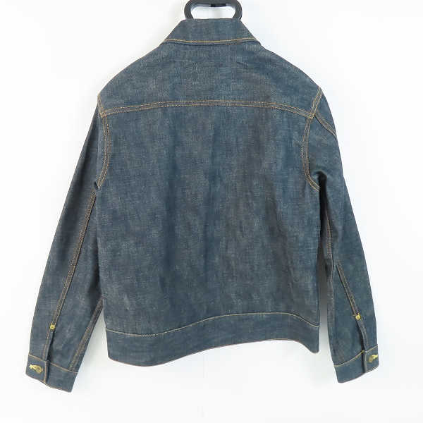 実際に弊社で買取させて頂いたCALEE/キャリー コサックジャケット/デニムジャケット Mの画像 1枚目