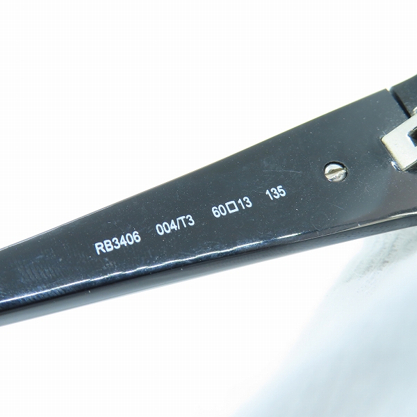 実際に弊社で買取させて頂いたRay-Ban/レイバン 偏光レンズ サングラス/アイウェア RB3406 004/T3の画像 5枚目