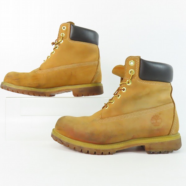 実際に弊社で買取させて頂いたTimberland/ティンバーランド プレミアム 6インチ ウォータープルーフ ブーツ 10061/9Wの画像 3枚目