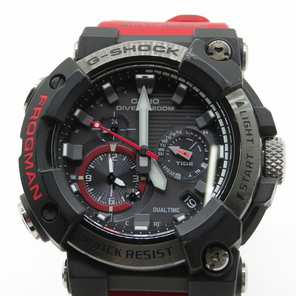 実際に弊社で買取させて頂いたG-SHOCK/Gショック FROGMAN/フロッグマン Bluetooth搭載 電波ソーラー 腕時計