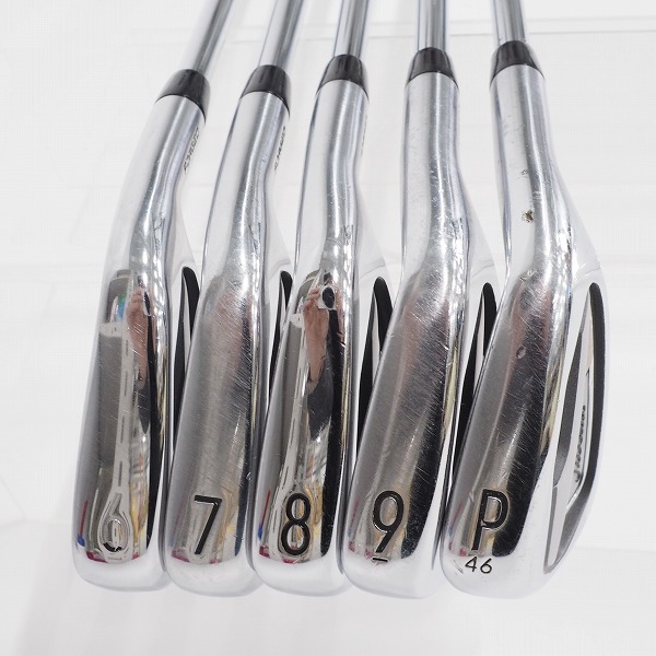 実際に弊社で買取させて頂いたTitleist/タイトリスト T100 FORGED/フォージド アイアン #6~9,Pw 5本セット AMT TOUR WHITE FLEX:S200の画像 1枚目