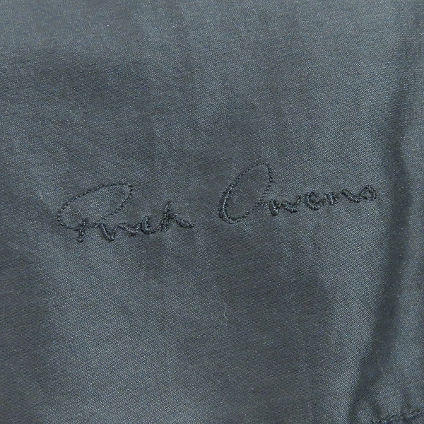 実際に弊社で買取させて頂いた【難あり】Rick Owens/リックオウエンス Stooges Motorcycle Leather Jacket レザーダブルライダースジャケット RU7762/XSの画像 2枚目