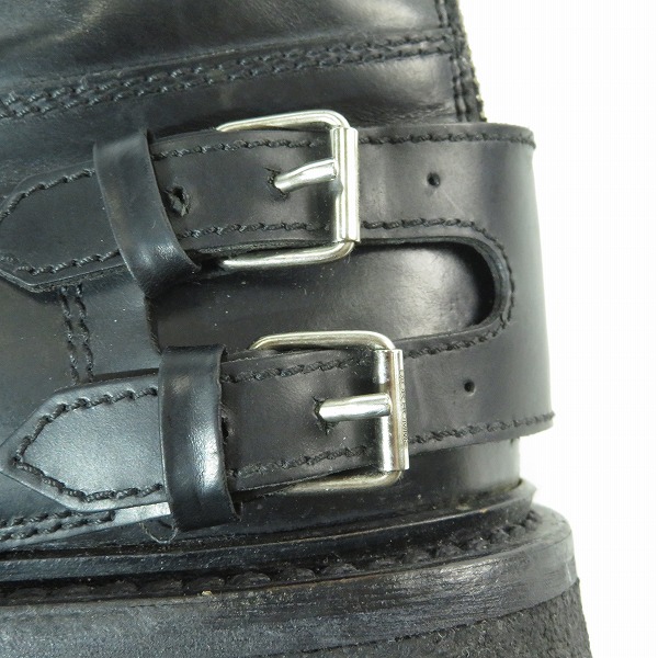 実際に弊社で買取させて頂いたDior Homme/ディオールオム バックジップ ブーツ/41の画像 7枚目