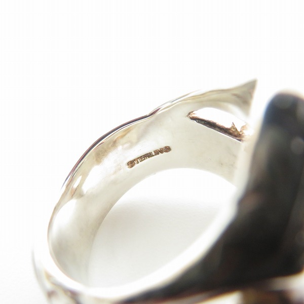 実際に弊社で買取させて頂いたLION HEART/ライオンハート スカルリング/15号の画像 7枚目