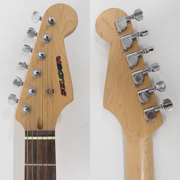 実際に弊社で買取させて頂いた★SELDER/セルダー ストラトキャスターType エレキギター ソフトケース付 の画像 2枚目