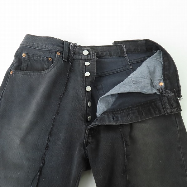 実際に弊社で買取させて頂いたOLD PARK×Levi's/オールドパーク×リーバイス 501リメイク /再構築 デニムパンツ/W38L32の画像 2枚目