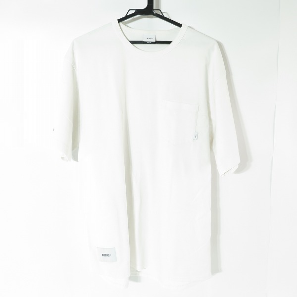 実際に弊社で買取させて頂いたWTAPS/ダブルタップス BLANK SS GPS 03/TEE プリントデザインシャツ 181ATDT-CSM03/03