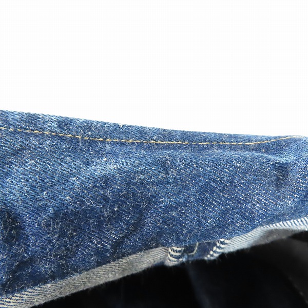 実際に弊社で買取させて頂いたSUGAR CANE/シュガーケーン デニムジャケット SC10116/40の画像 5枚目