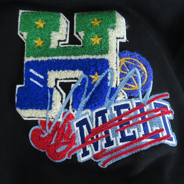 実際に弊社で買取させて頂いたHYSTERIC GLAMOUR×genzai/ヒステリックグラマー×ゲンザイ Sagara Collage Hoodie プルオーバーパーカー GZ1184/XLの画像 8枚目