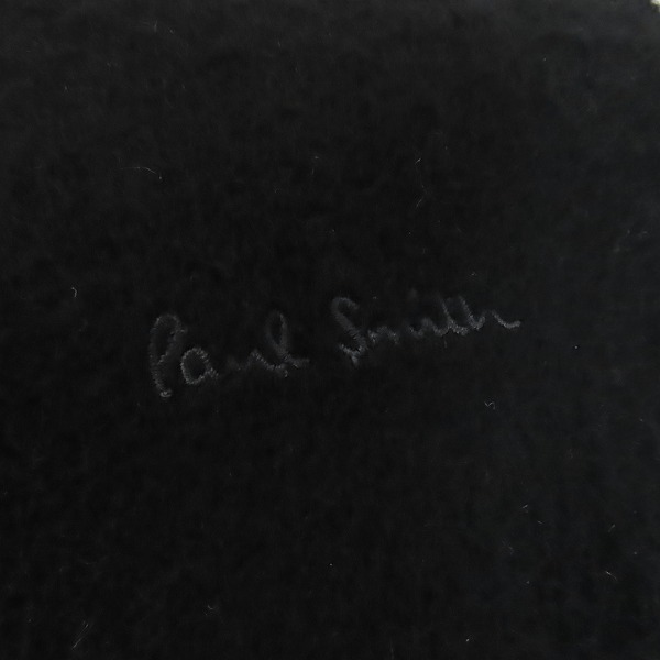 実際に弊社で買取させて頂いたPaul Smith/ポールスミス ロゴ刺繍 カシミア100% マフラーの画像 1枚目