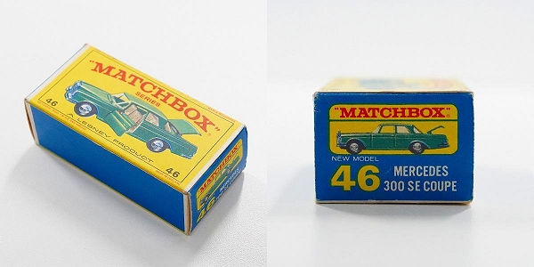 実際に弊社で買取させて頂いたMATCHBOX/マッチボックス No.46 MERCEDES 300 SE COUPE/メルセデスベンツ クーペ ミニカーの画像 9枚目