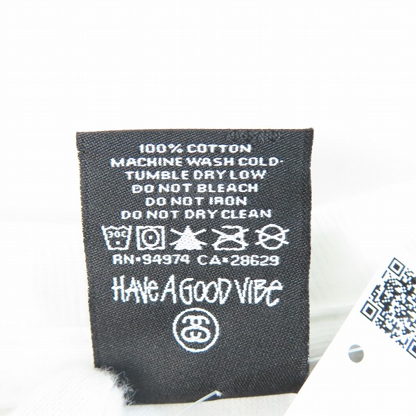 実際に弊社で買取させて頂いたSTUSSY/ステューシー SSリンクロゴ プリントデザイン 半袖Tシャツ M の画像 3枚目