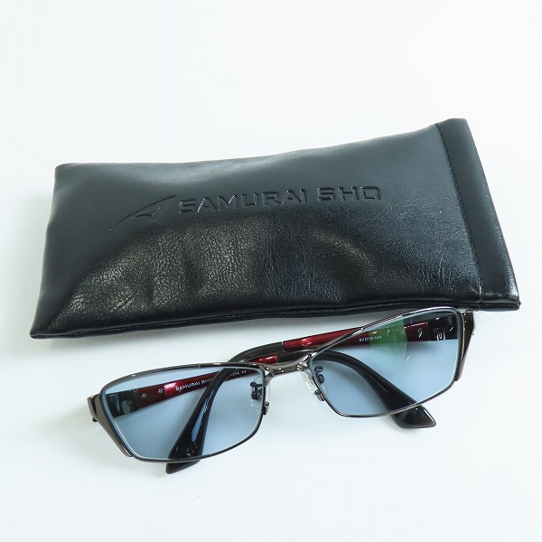 実際に弊社で買取させて頂いたSAMURAI SHO/サムライ翔 勇 度あり サングラス SS-Y314の画像 9枚目