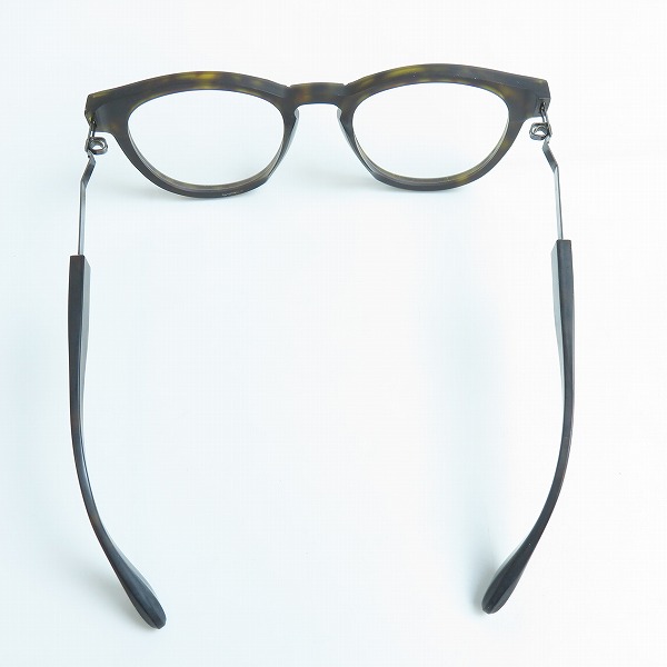 実際に弊社で買取させて頂いたMaison Margiela×MYKITA/メゾンマルジェラ×マイキータ MMRAW011 眼鏡フレームの画像 3枚目