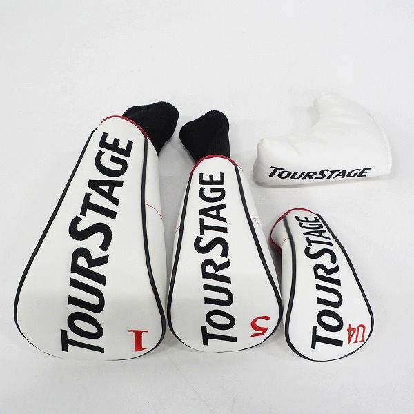 実際に弊社で買取させて頂いた【未使用】BRIDGESTONE/ブリヂストン TOURSTAGE/ツアーステージ V002 11本セット FLEX：R キャディバッグ付きの画像 4枚目
