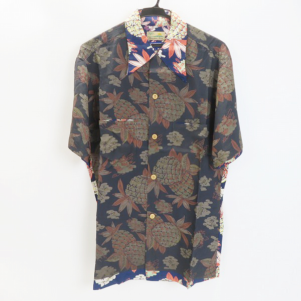 実際に弊社で買取させて頂いたJUNYA WATANABE COMME des GARCONS MAN×Hawaiian Moon 2003SS アロハ シャツ/WI-B057/L