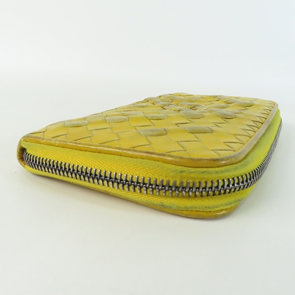 実際に弊社で買取させて頂いたBOTTEGA VENETA/ボッテガヴェネタ イントレチャート/イントレ ラウンドジップ ロングウォレット/長財布の画像 2枚目