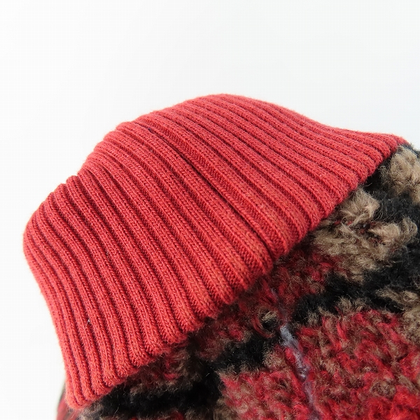 実際に弊社で買取させて頂いたHYSTERIC GLAMOUR/ヒステリックグラマー 20AW HYS LOGO ワッペン付きジャンパー チェック /02203CJ02/Mの画像 6枚目