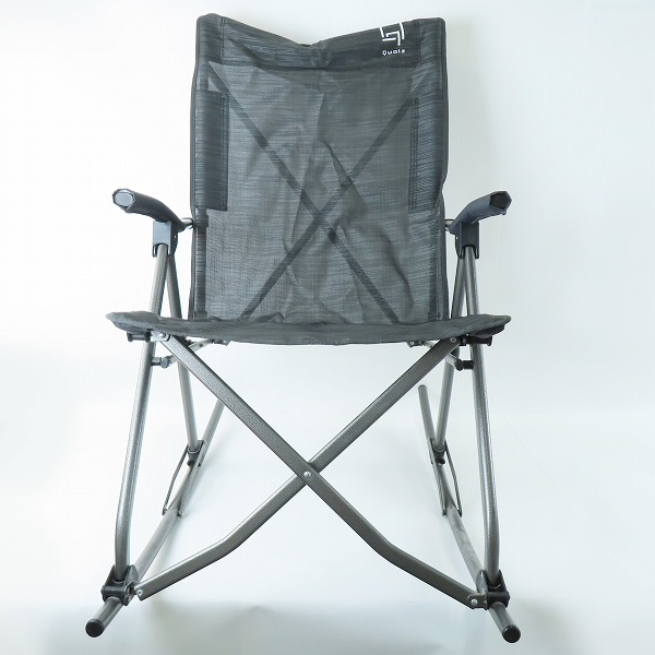 実際に弊社で買取させて頂いたQualz/クオルツ MHロッキングチェア 折り畳み式 キャンプチェアの画像 1枚目
