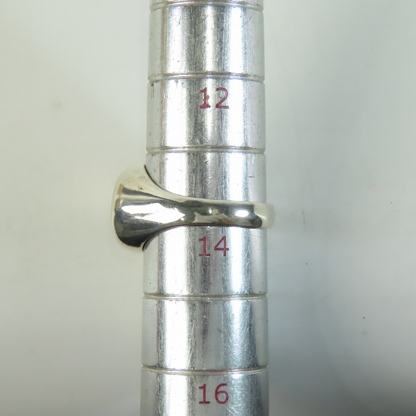 実際に弊社で買取させて頂いたHOLLYWOOD RANCH MARKET/ハリウッドランチマーケット 波モチーフリング/13.5-14の画像 7枚目