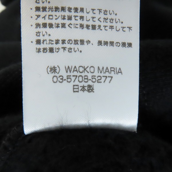 実際に弊社で買取させて頂いたWACKO MARIA/ワコマリア GUILTY PARTIES HEAVY WEIGHT PULLOVER HOODED SWEATSHIRT プルオーバー パーカー/Sの画像 4枚目
