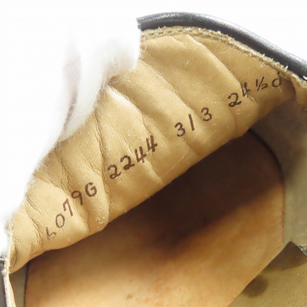 実際に弊社で買取させて頂いたREGAL/リーガル EAST COAST COLLECTION/タッセルローファー 2244/24.5EEの画像 5枚目