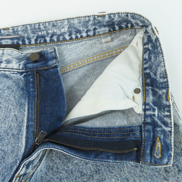 実際に弊社で買取させて頂いたSAINT LAURENT PARIS/サンローランパリ 22SS ウォッシュド加工デニムパンツ 681376 Y35AJ/29の画像 6枚目