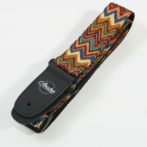 実際に弊社で買取させて頂いたAmumu/アムム マルチカラー ギターストラップ ベースストラップ