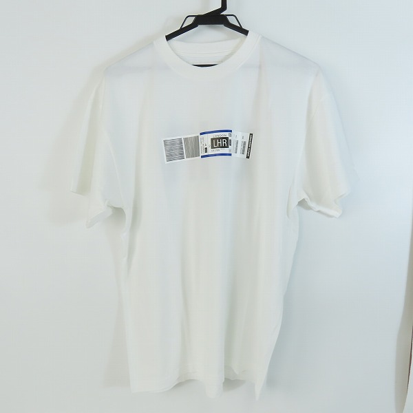 実際に弊社で買取させて頂いた【未使用】uniform experiment/ユニフォームエクスペリメント Tシャツ ホワイト UE-200112/1