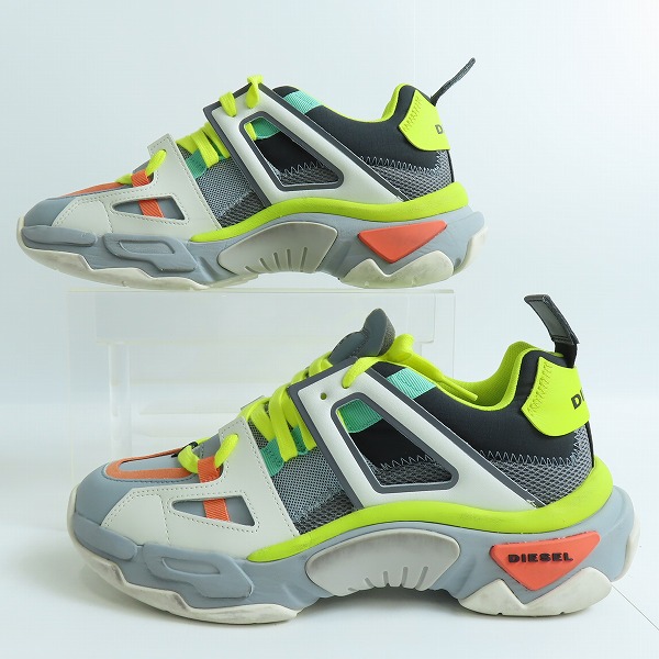 実際に弊社で買取させて頂いたDIESEL/ディーゼル S-KIPPER LOW TREK II ダットスニーカー/27の画像 3枚目