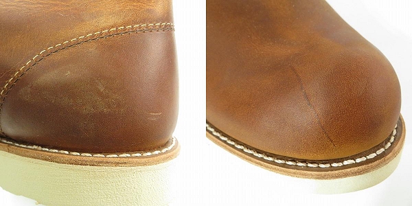 実際に弊社で買取させて頂いたRED WING/レッドウィング 6" CLASSIC ROUND 6インチ クラシックラウンド 9111 US11の画像 6枚目