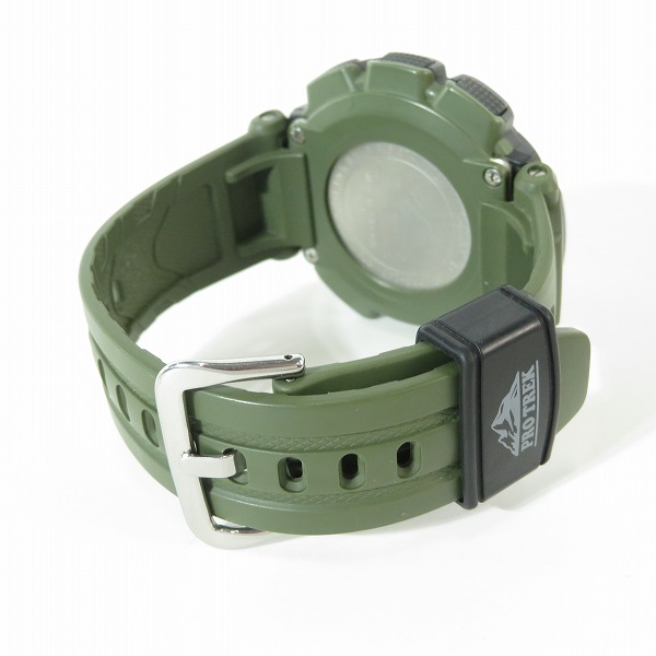 実際に弊社で買取させて頂いたCASIO/カシオ PROTREK/プロトレック トリプルセンサー タフソーラー PRG-240-3JFの画像 2枚目
