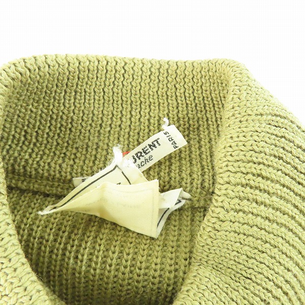 実際に弊社で買取させて頂いたYSL/yves Saint Laurent/イヴサンローラン Rive Gauche ウール セーター/36の画像 4枚目