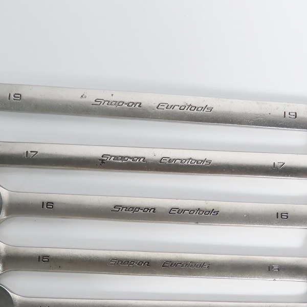 実際に弊社で買取させて頂いたSnap-on Eurotools/スナップオン コンビネーションレンチ  ERCXLM19/17～10  9点セットの画像 1枚目