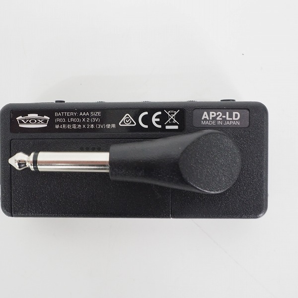 実際に弊社で買取させて頂いたVOX/ヴォックス amPlug2 Lead AP2-LD ギター ヘッドホンアンプ 【動作確認済】の画像 6枚目
