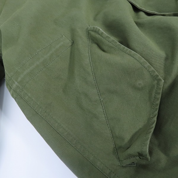 実際に弊社で買取させて頂いたFRED PERRY/フレッドペリー ダウンライナー付 フィッシュテール モッズコート F2562/XSの画像 7枚目