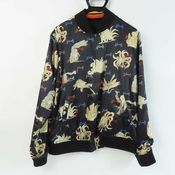 実際に弊社で買取させて頂いたglamb×NARUTO/グラム×ナルト リバーシブル Biju Ska Jumper/ビジュウスカジャンパー/Mの画像 2枚目