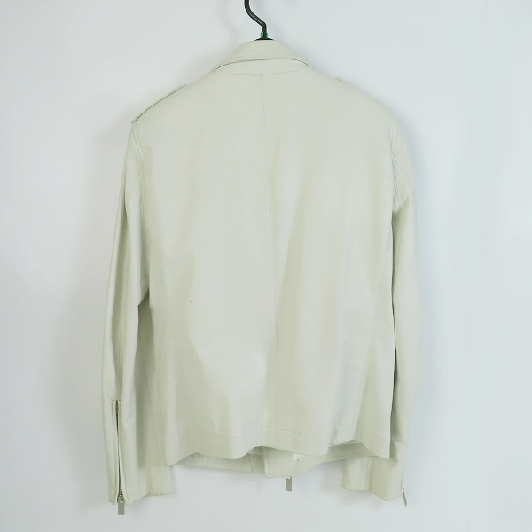 実際に弊社で買取させて頂いたAG by EXPERIMENT/エージーバイエクスペリメント レザー ジャケット/2の画像 1枚目