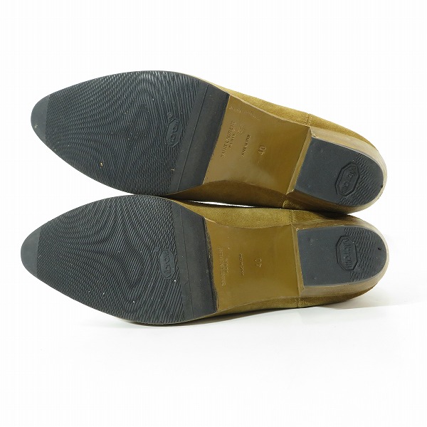 実際に弊社で買取させて頂いたSAINT LAURENT/サンローラン サイドゴア チェルシーブーツ 328368/40の画像 2枚目